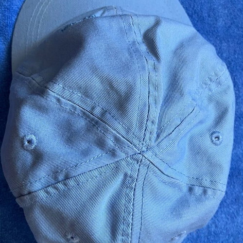 Zara jockey hat like new, blue cotton