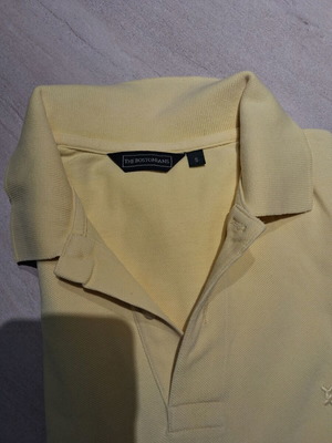 Bostonians men's polo shirt, size small, yellow