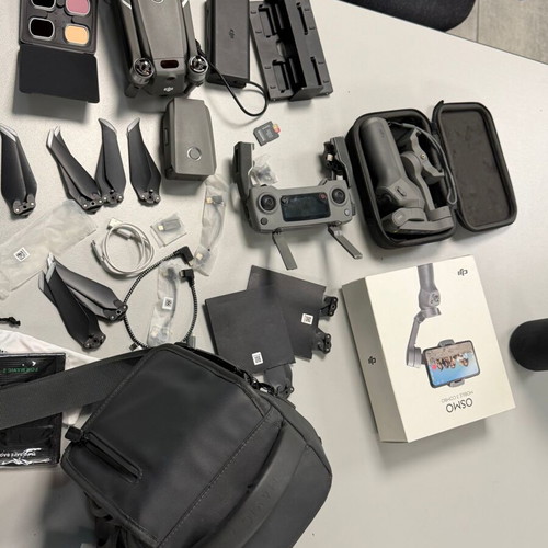 DJI Mavic 2 Pro Fly More Combo like new with Osmo Mobile 3 full kit