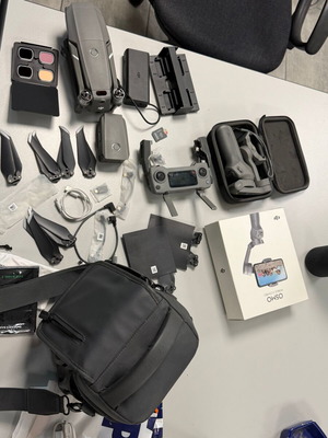 DJI Mavic 2 Pro Fly More Combo like new with Osmo Mobile 3 full kit