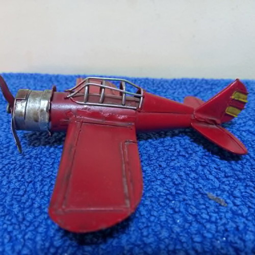 Metal Airplanes used, set of 2