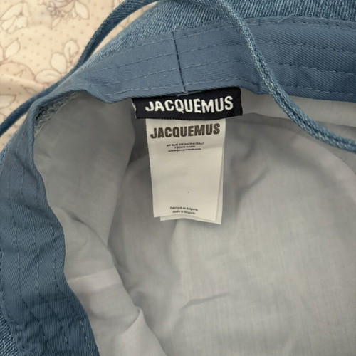Jacquemus denim bucket hat like new, size 58, blue