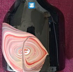 Murano vase used, 18cm