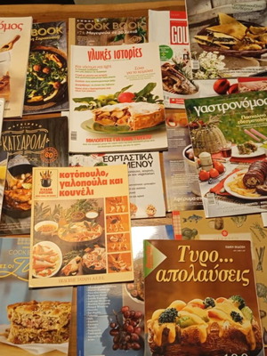 Συλλογή περιοδικών μαγειρικής και ζαχαροπλαστικής σαν καινούργια, 22 τεμάχια