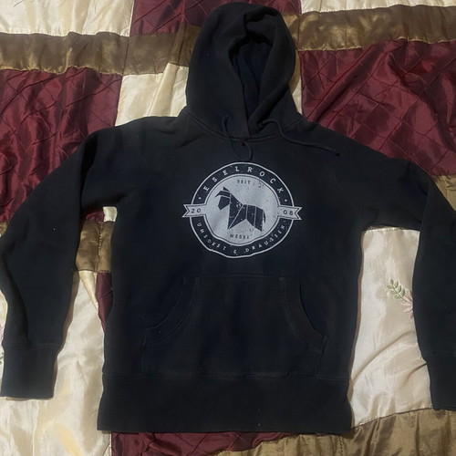 Hoodie black size S like new