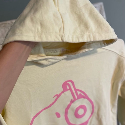 Zara sweatshirt dress used, yellow, size 10 years