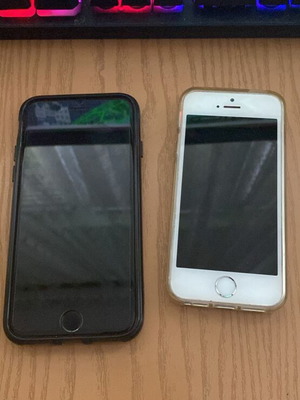Apple iPhone 5s and iPhone 6 unlocked, working