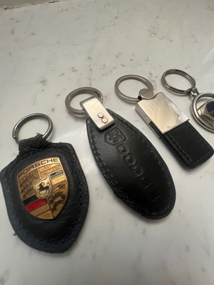 Μπρελόκ αυτοκινήτου Porsche Design, σετ 4
