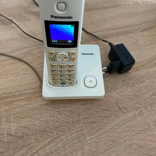 Panasonic KX-TG7851GR cordless phone, white