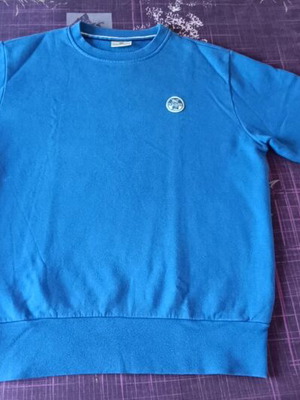 North Sails sweatshirt size L like new, blue stonewashed