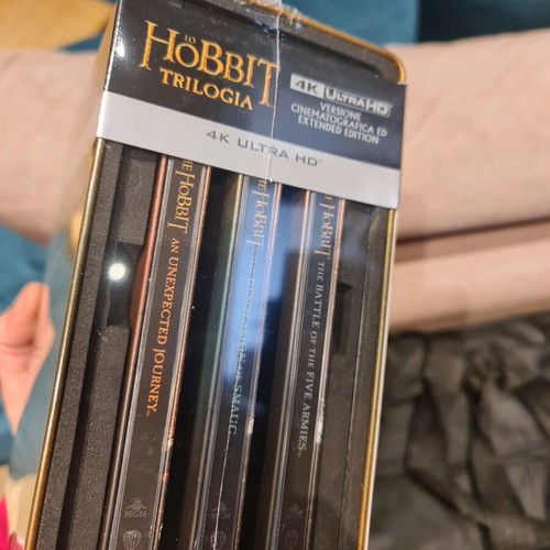 The Hobbit Trilogy Extended Steelbook καινούργιο χωρίς ελληνικούς υπότιτλους
