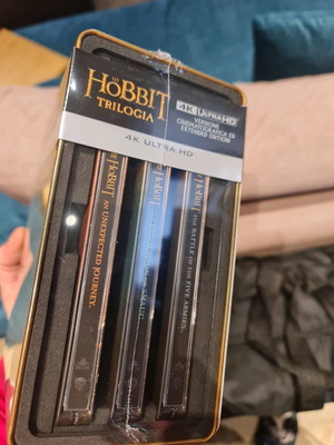 The Hobbit Trilogy Extended Steelbook καινούργιο χωρίς ελληνικούς υπότιτλους
