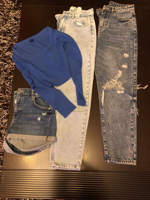 Women's clothes size M like new, pack of 4 pieces
