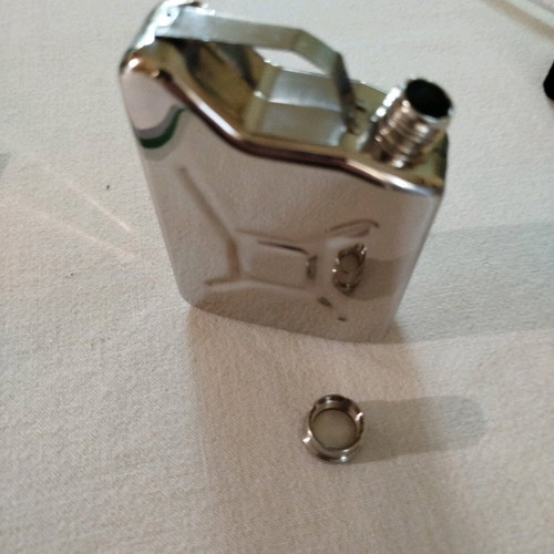 Fuel Tank Flask New Stainless Steel Hip Flask 5oz Capacity