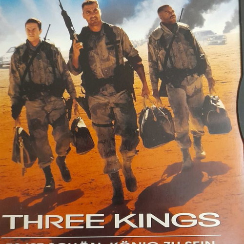 Three Kings DVD used with English and German subtitles