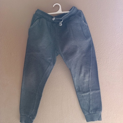 Sportswear used, gray, size 128 cm for 8 years old
