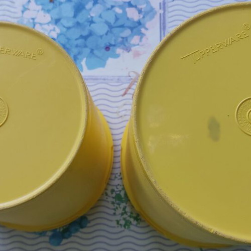 Tuperware containers used, pack of 3 pieces