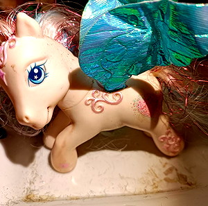 my  little  pony    συλλεκτικο  αλογακι  1997   μεγαλο  πονυ   με  φτερα-  original