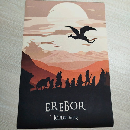 The Lords of the Rings canvas set of 6 new