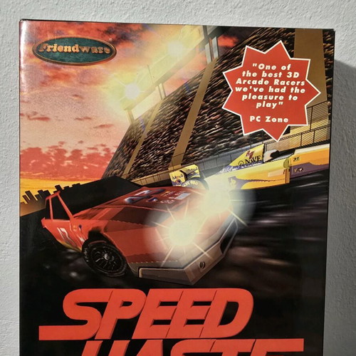 Speed Haste Big Box PC game like new, Greek manual