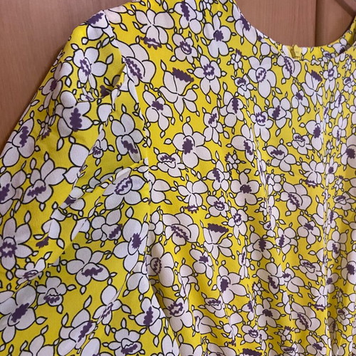 Orion London floral dress new, medium size, white and yellow