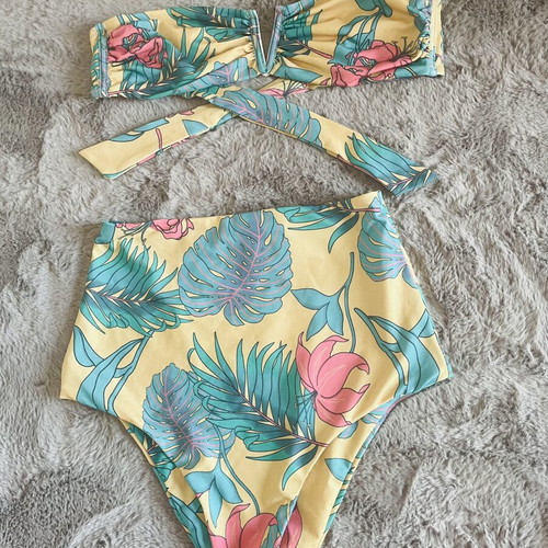 Vassia Kostara bikini small, like new, strapless top