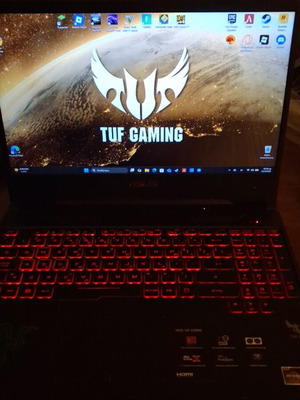Asus TUF GAMING gaming laptop like new with Ryzen 5 and 500GB