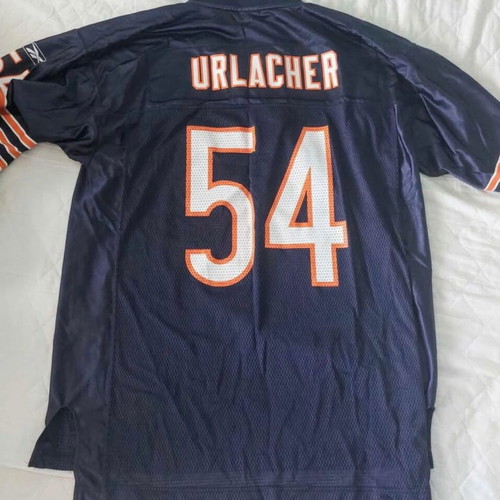 Chicago Bears Brian Urlacher Jersey used, Reebok NFL On Field authentic
