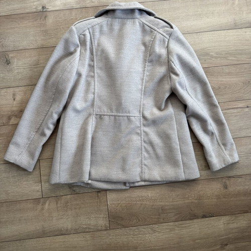 H&M beige pea coat size 44