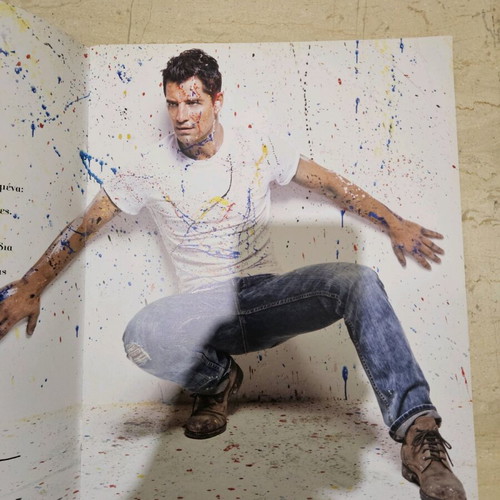 Sakis Rouvas Book with Lyrics "Parafora" like new