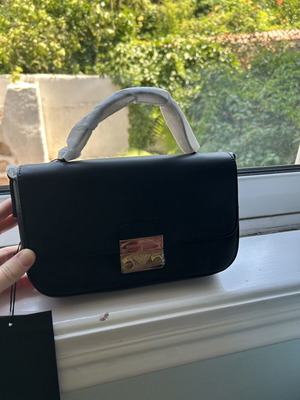 Emporio Armani handbag new, black and gold