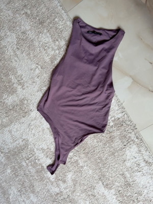 Zara bodysuit, small, purple