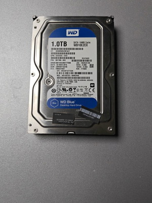 Wd 1TB 3.5 used hard drive with 100% health and performance