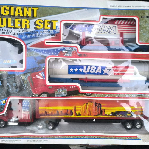Hauler set 3 in 1 semi truck used, 1990