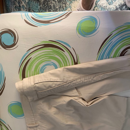Pants beige straight fit like new, size XL