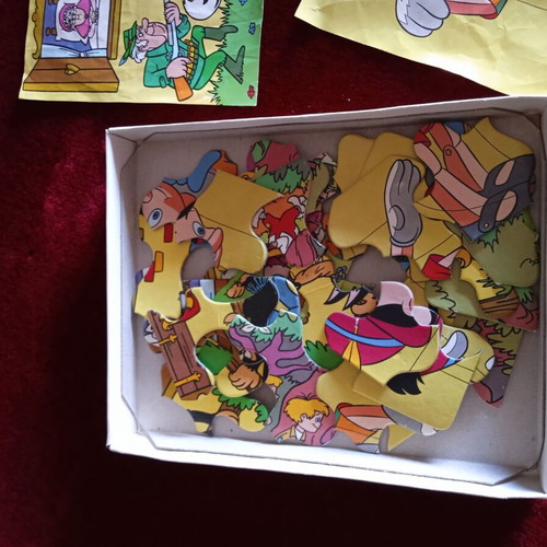 EPA Puzzle No1 used with 3 fairy tales for small children