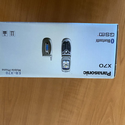 Panasonic EB-X70 collectible mobile phone used