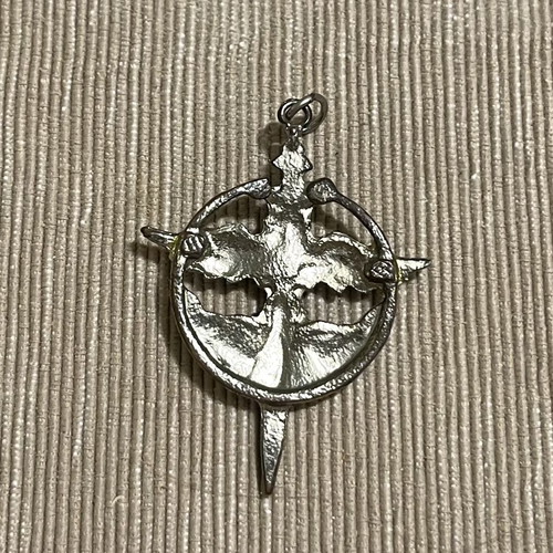 Collectible medallion St Michael’s Relic silver, like new