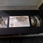  Ταινια Disney VHS Κασσετα Καρτουν Η Πενταμορφη και το Τερας Μαγεμενα Χριστουγεννα