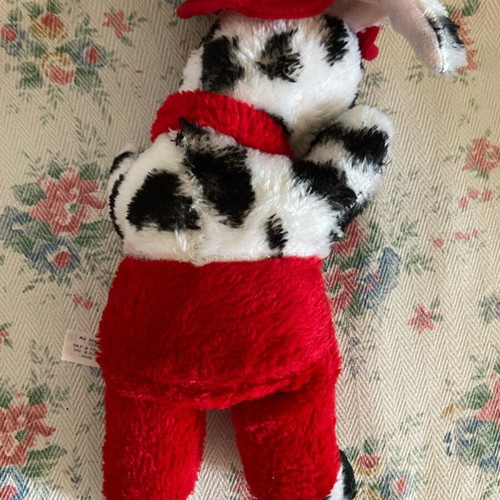 Vintage collectible stuffed dogs used, set of 2 pieces