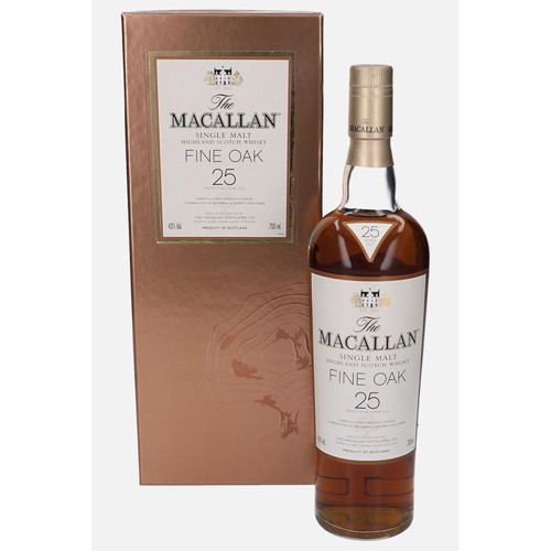 The Macallan 25 Years Fine Oak Highland Single Malt Scotch Whisky