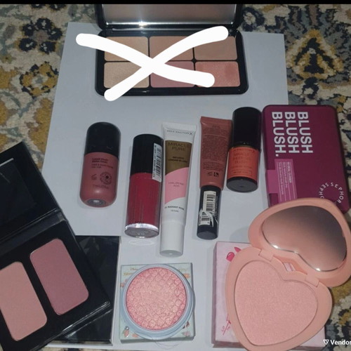 Blush Highlight Contour Bronzer Set 21 items used