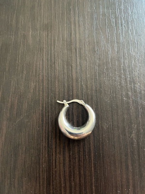 Single earring like new with clasp