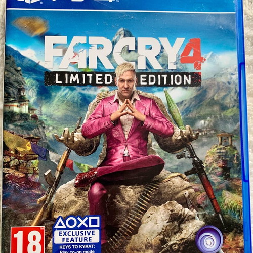 Far Cry 4 Limited Edition for PlayStation 4 like new with booklet