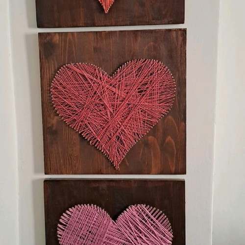Wall decoration panels new, fir wood