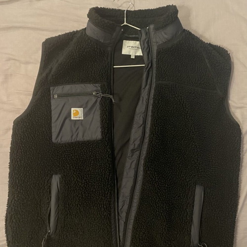 Carhartt Wip sleeveless jacket like new, black, size L