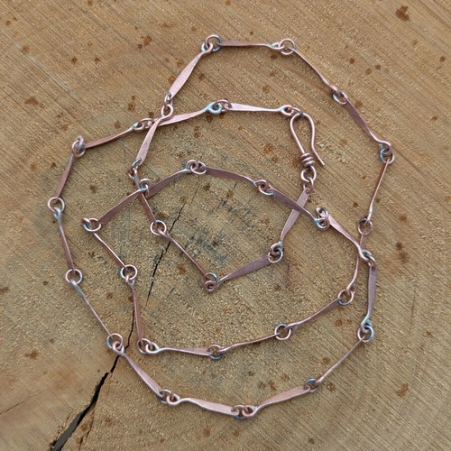 Copper Chain Necklace handmade, new