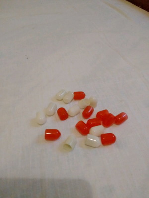 Silicone plugs for RCA amplifiers like new, 20 pieces
