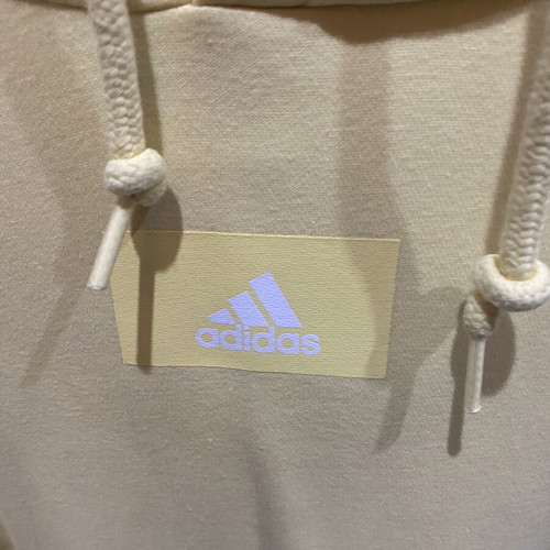 Adidas Performance Essentials Fleece Hoodie like new, yellow, size L