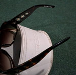 Diesel women's sunglasses new with case and cleaning cloth